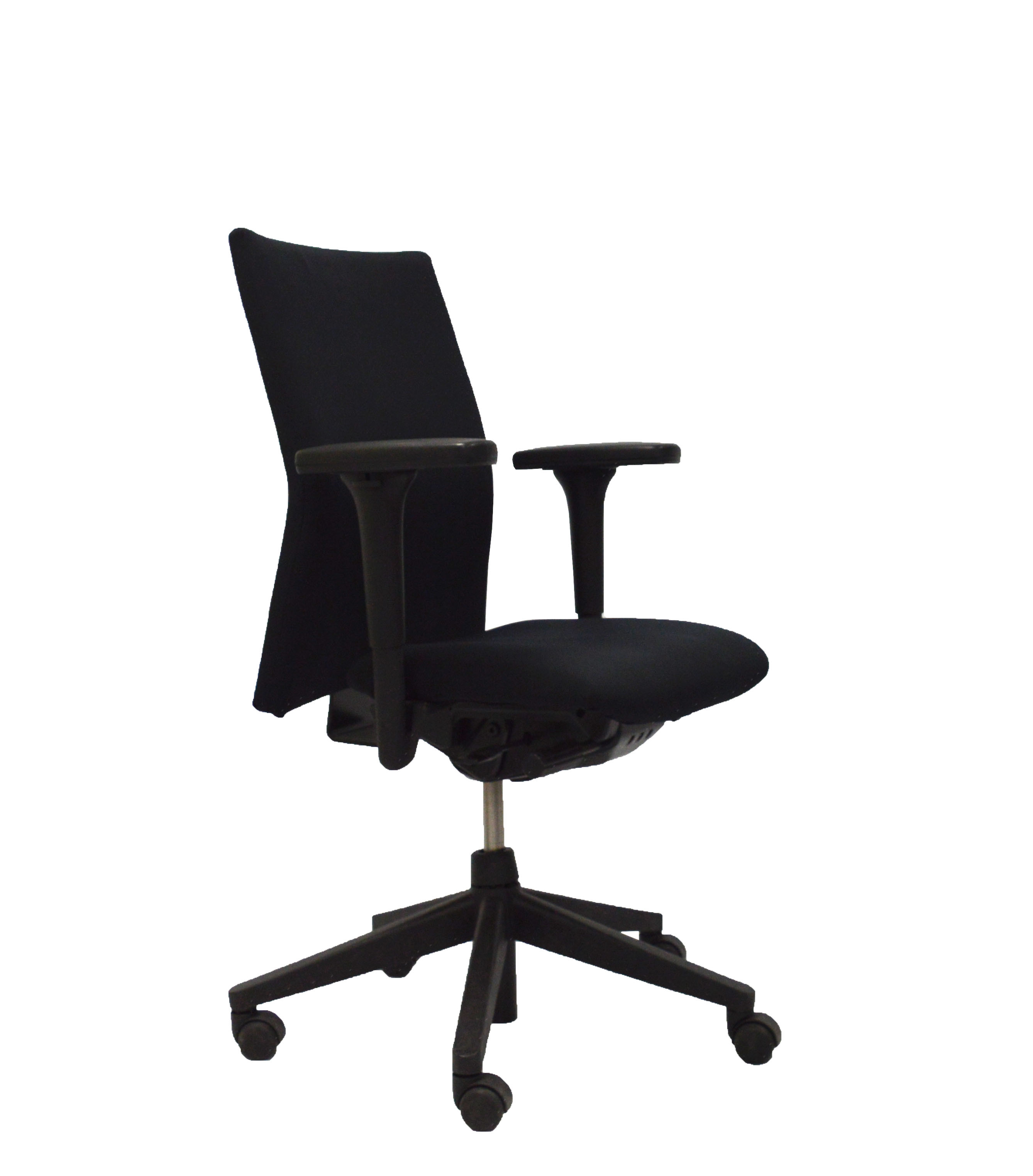 Bureaustoel zwart hoge rug