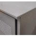 Voortman schuifdeurkast Kleur: aluminium  Maat: 120 x 160 Incl. 2 legborden 